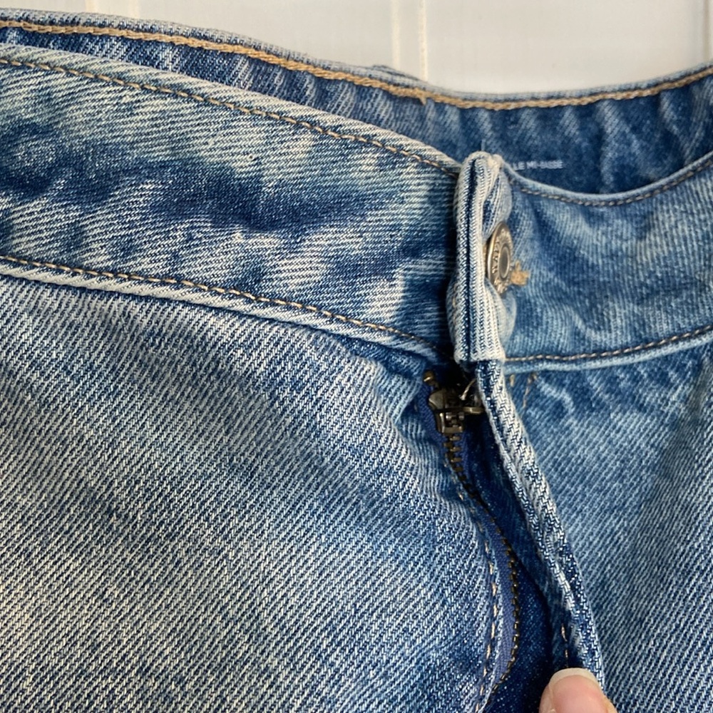 28W Plus Size Old Navy Denim Mini Skirt in Medium Wash - Picture 10 of 16